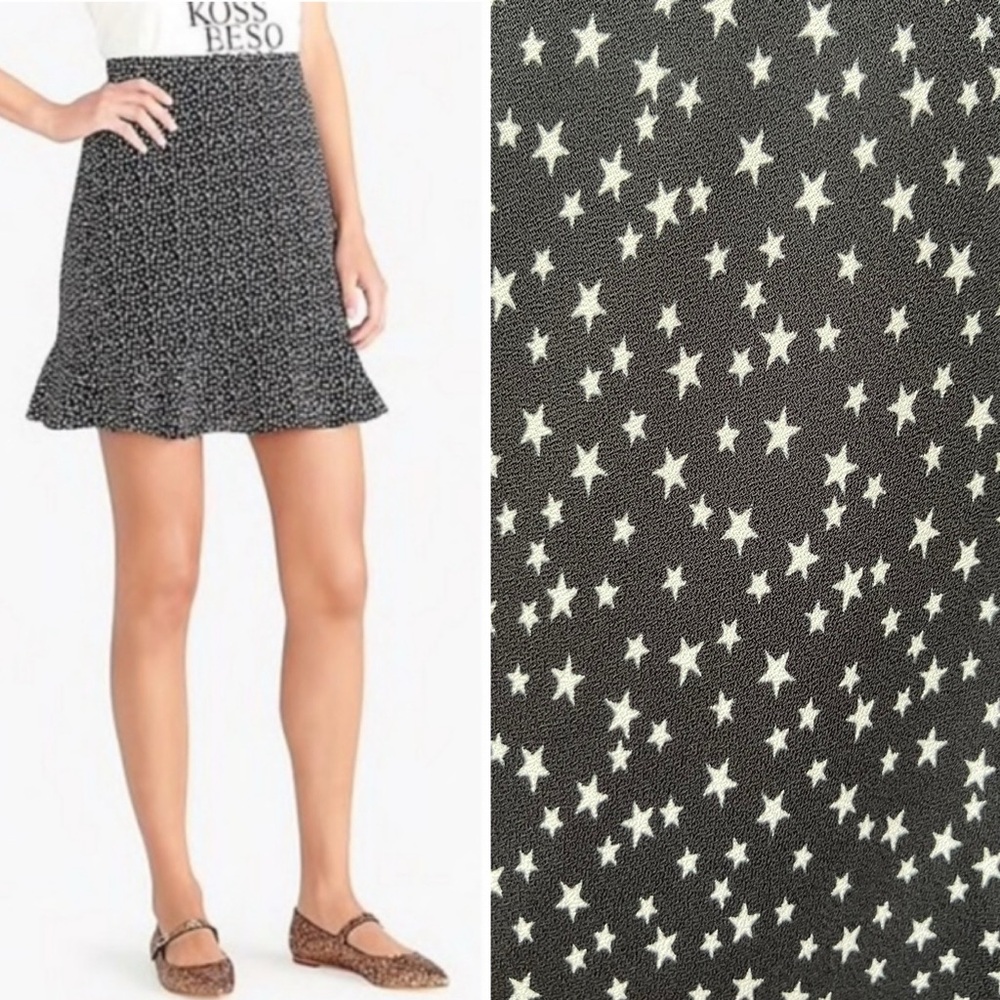 J.Crew Star 🌟 Flounce Skirt